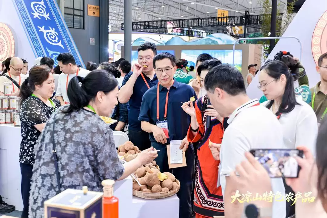 第十一届农博会凉山展馆惊艳亮相：科技生态融合，尽显特色农产品与民族文化魅力插图1