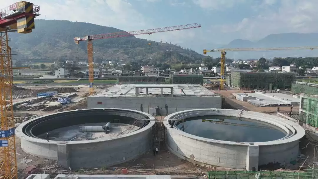 火力全开！德昌县城市生活污水处理厂一期项目加速跑，日处理 2 万吨插图